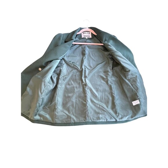 WALTER BAKER Ariel‎ Double Breasted  Blazer Jacket Size M Pine Oversized - Picture 9 of 13